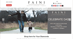 Desktop Screenshot of fainidesigns.com